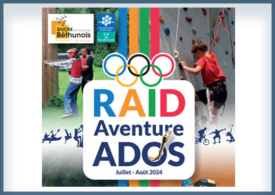 Raid Aventure Ados Juillet Aout 2024