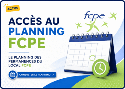 Permanences FCPE Septembre 2026