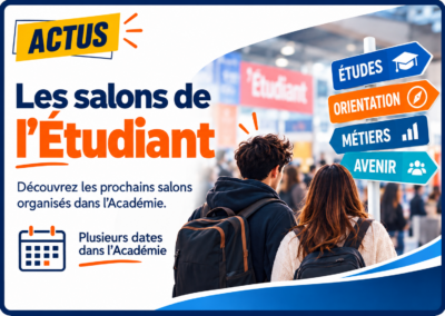 Salons étudiants autour dans notre région